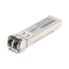 Transceptor sfp28 (mini-gbic) para fibra multimodo, 25 gbps de velocidad, conectores lc, dúplex, hasta 300 m de distancia.