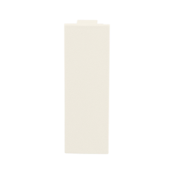 Unión recta de tapa, para uso con canaleta T70, Material PVC Rígido, Color Blanco