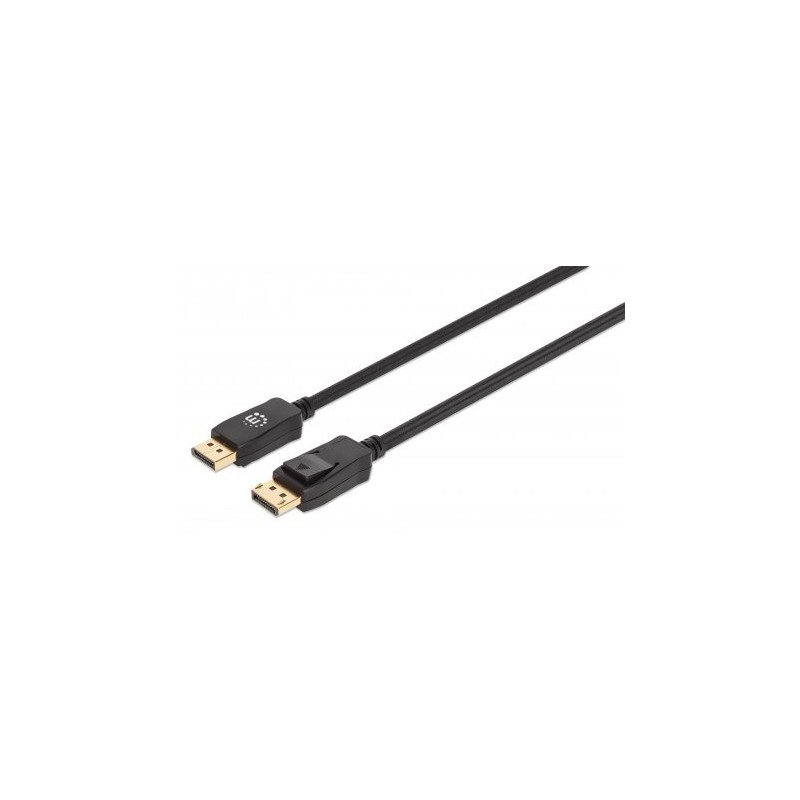 Cable DisplayPort 8K@60Hz, macho a macho, 2 m (6.56 pies), compatible con 4K @ 120Hz, HDR