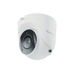 Cámara Turret 5MP, Lente 2.8mm, Ranura microSD, Incluye licencia para grabación Surveillance Station?