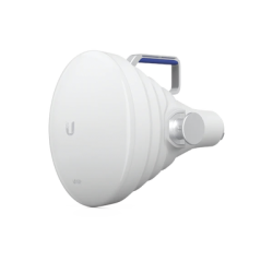 Antena Sectorial 30° tipo Horn para Multipunto, 19.5 dBi. Rango extendido 5.15 - 6.875 GHz. Alto aislamiento al ruido. Compatibl