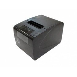 Miniprinter térmica EC Line EC-PM-80250-USB+serial+ethernet, autocortador, USB, negra, 80 mm (3.15)
