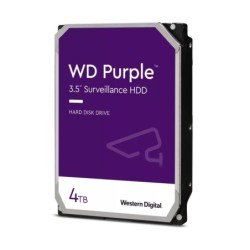 Disco duro interno WD Purple 4tb 3.5 escritorio SATA3 6gb/s 64mb 5400rpm 24x7 dvr NVR 1-16 bahías 1-64 cámaras