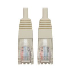 Cable Patch de Red Moldeado Snagless Cat5 Cat5e UTP RJ45 M/M Blanco de 0.91 m [3 pies] - Categoría 5 - 350 MHz/1 Gbps - 0.91 met