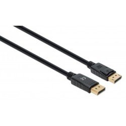 Cable DisplayPort 8K V1.4 Macho a Macho, 3 m (10 pies), Soporta 4K@144Hz, HDR