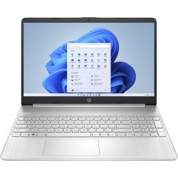 Notebook HP 14-DQ0518LA Intel Celeron n4120 1.10, 2.60ghz, 4GB, 128GB SSD, 14 hd, no DVD, Win 11 home, 1-1-0, plata