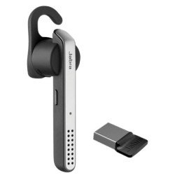 Jabra STEALTH UC (MS) - Auricular - en oreja - montaje encima de la oreja - Bluetooth - inalámbrico - NFC - cancelación de sonid