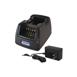 Multicargador para 2 radios Motorola XPR3500/APX1000/3000/4000,DP2000 series, DGP8000/5000 series, baterías NNTN8128/8560, PMNN4