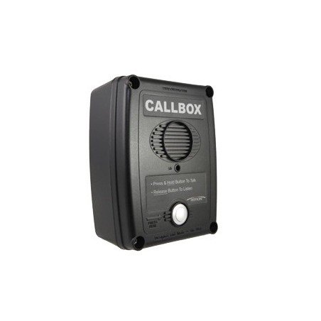 Callbox, intercomunicador inalámbrico vía radio UHF 450-470MHz, serie q1 en color negro