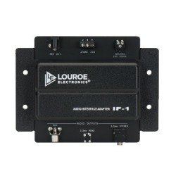 Interfaz de Audio para micrófonos LOUROE proporciona alimentación, control de ganancia y facilita la conexión entre micrófono y