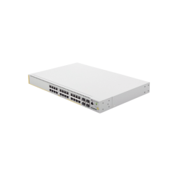 Switch Poe+ administrable capa 3, 24 puertos 10/100/1000 Mbps + 4 SFP gigabit, 370 w