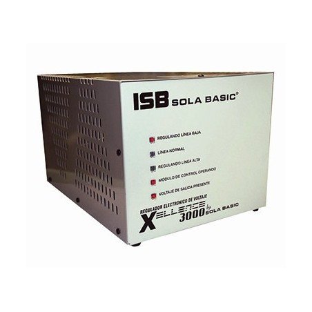 Regulador electrónico de voltaje sola Basic ISB Xellence3000