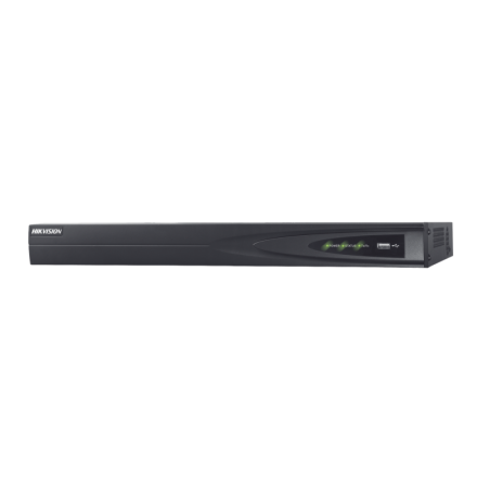 NVR Hikvision de 8 canales 5 mp, 8 puertos Poe+, 2 HDD hasta 6tb no incluidos, hik-connect p2p, h.264+, HDMI VGA, onvif