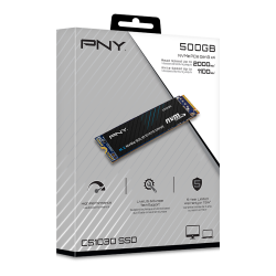 Pny cs1030, SSD, 500 GB, interno, m.2 2280, PCIe 3.0 x4 (NVME)