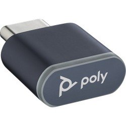 Adaptador USB-c Plantronics Poly bt700 spare 217878-01, bluetooth 5.1, hasta 50 m., audio hd, comp. Serie Voyager, comp. uc, sof