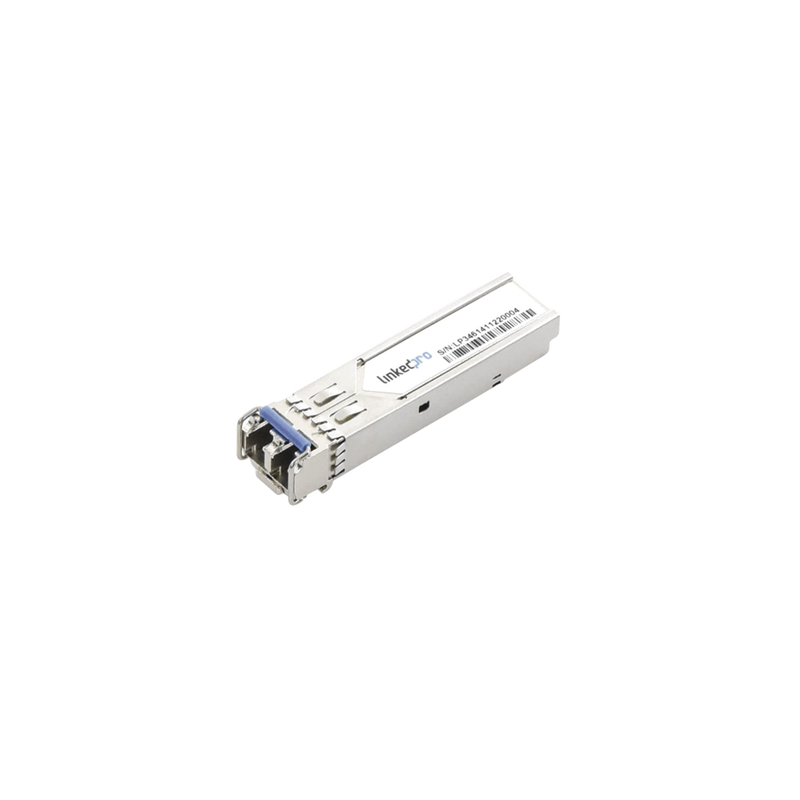 Transceptor Industrial SFP+ (Mini-Gbic), Monomodo, 10 Gbps de velocidad, Conectores LC Dúplex, Hasta 3 km de Distancia