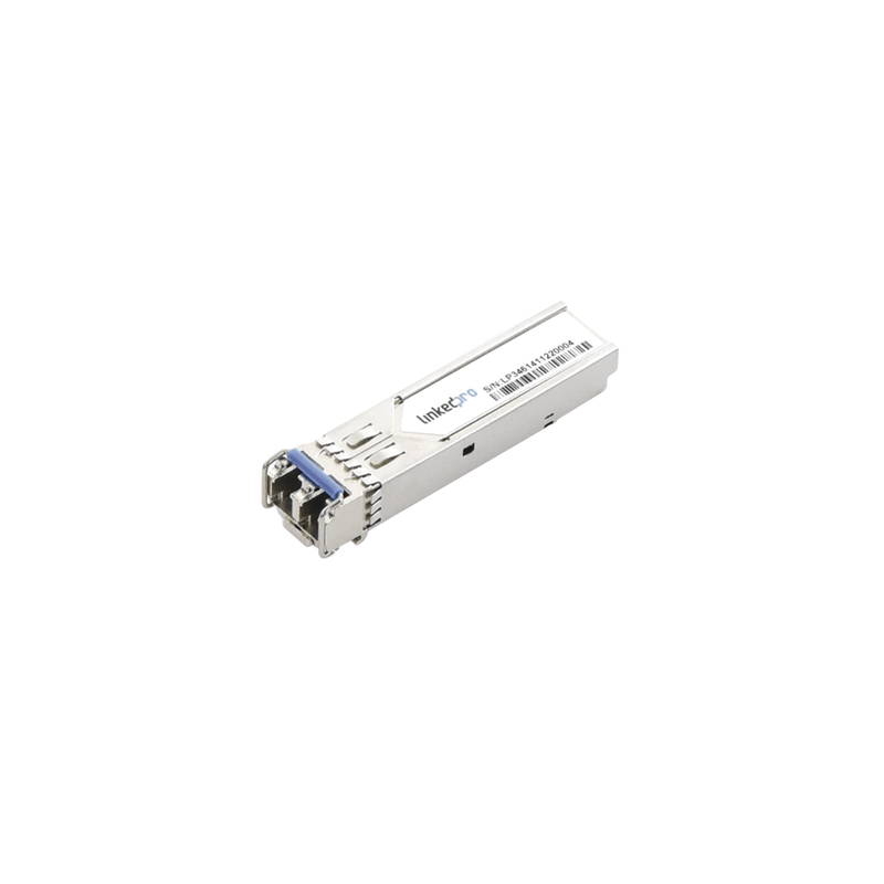 Transceptor Industrial SFP (Mini-Gbic), Monomodo, 1.25 Gbps de velocidad, Conectores LC Dúplex, Hasta 20 km de Distancia