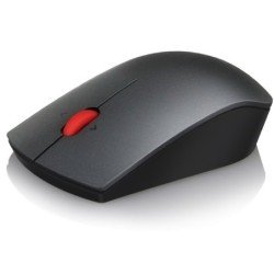 Lenovo mouse inalámbrico láser profesional, resolución de 1600 dpi, 2.4 GHz