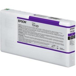 Tinta Epson UltraChrome HD 200 ml Color Violeta
