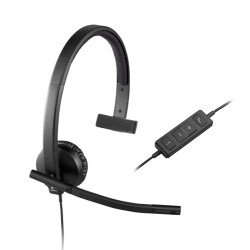 Diadema Logitech H570E auriculares con micrófono cómodos y resistentes en estéreo y mono.
