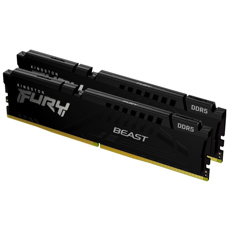 Memoria DDR5 Kingston fury beast 32GB 4800MHz (kit con 2 piezas)