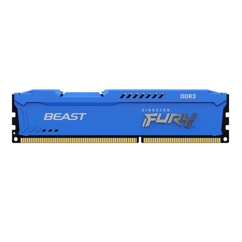 Memoria DDR3 Kingston fury Beast blue 8GB 1600MHz DIMM (kf316c10b, 8)