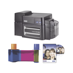 Kit de impresora profesional de doble cara DTC1500, borrado información, marca de agua, incluye ribbon y software