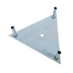 Base Triangular para Tramo STZ45 Galvanizado por Electrolisis.